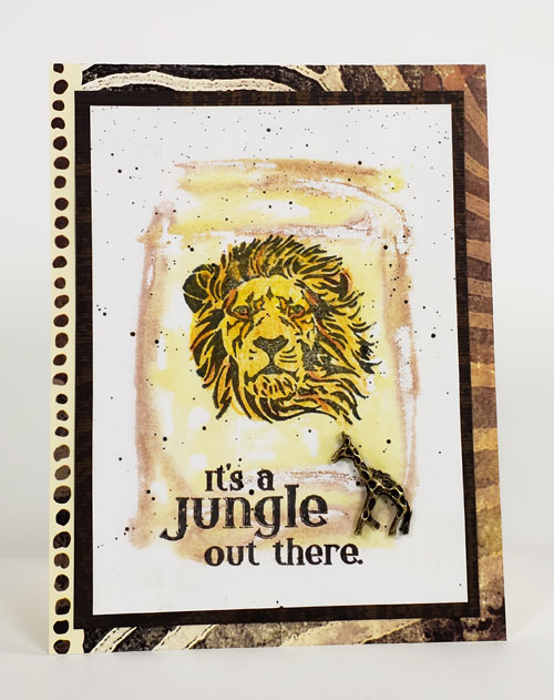 Gone Wild Stamped Cards