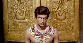 Jerzy Zelnik as Ramses XIII in Jerzy Kawalerowicz's film Pharaoh uzbekistan movies, films shot in uzbekistan, uzbekistan tours
