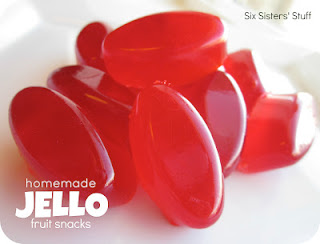 Image: Homemade Jello Fruit Snacks Recipe ~ by SixSistersStuff.com