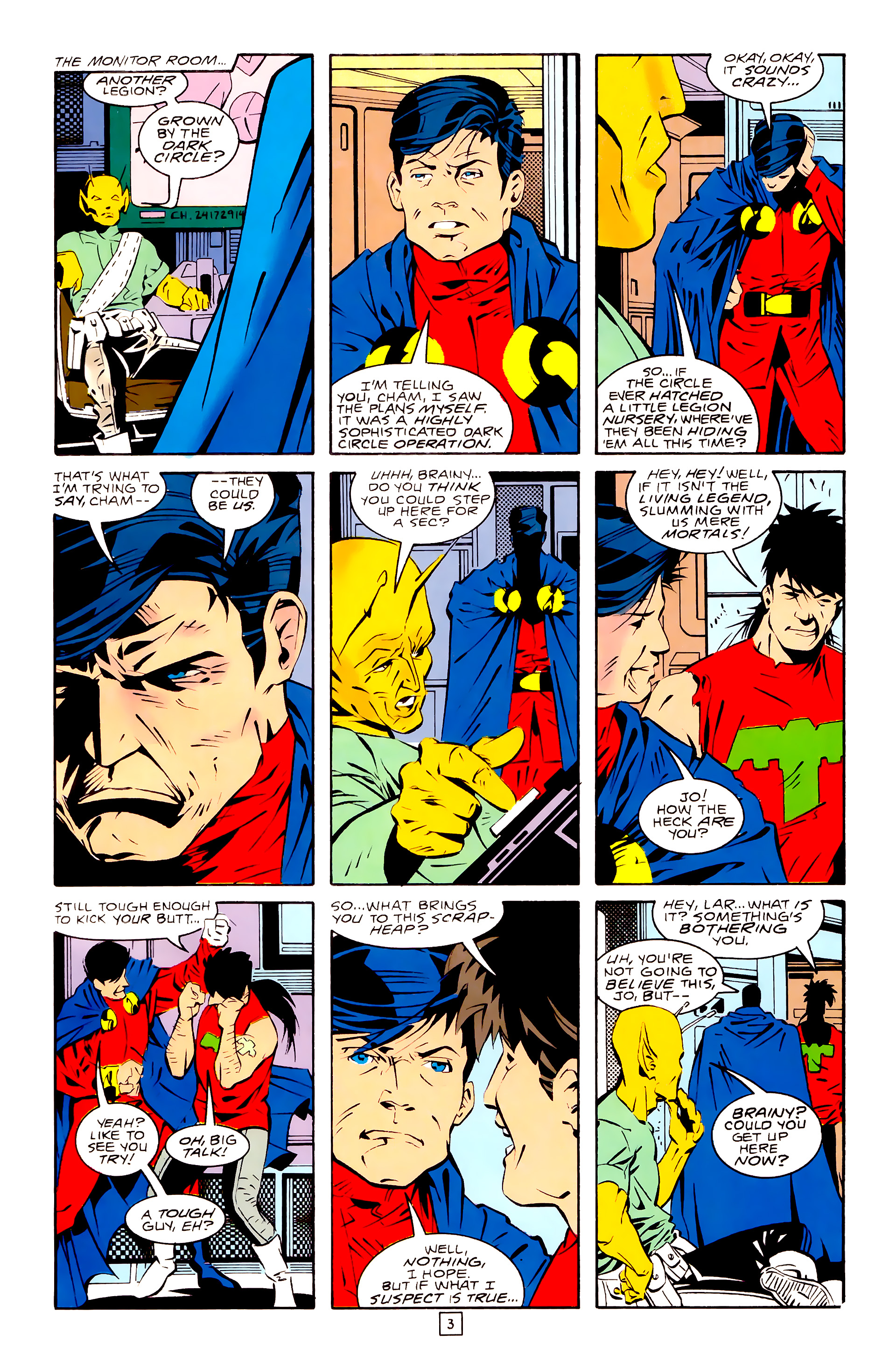 Legion of Super-Heroes (1989) 29 Page 3