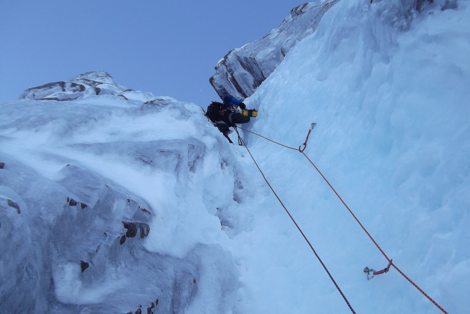 Davie Scott's Blog: 27.02.13 - Point Five Gully V,5 Ben Nevis