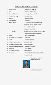 Ruang Belajar Siswa Kelas 9 Contoh Biodata Diri Lengkap