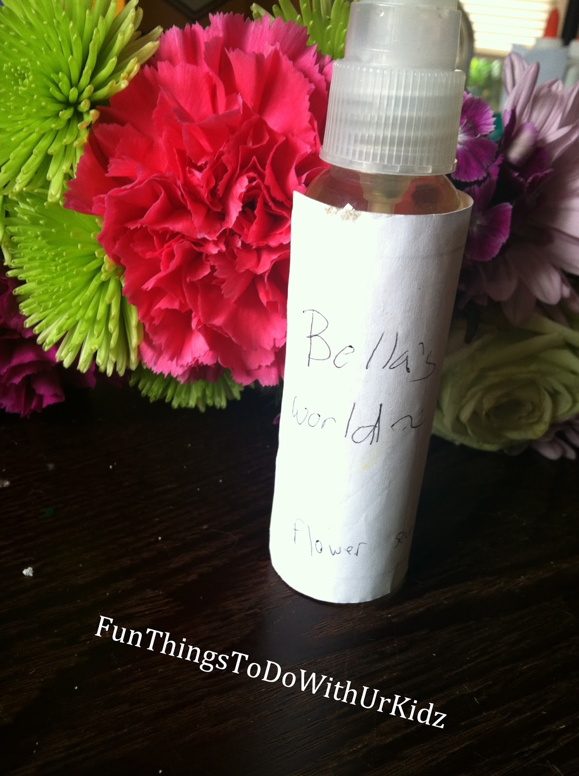 Easy to make flower perfume