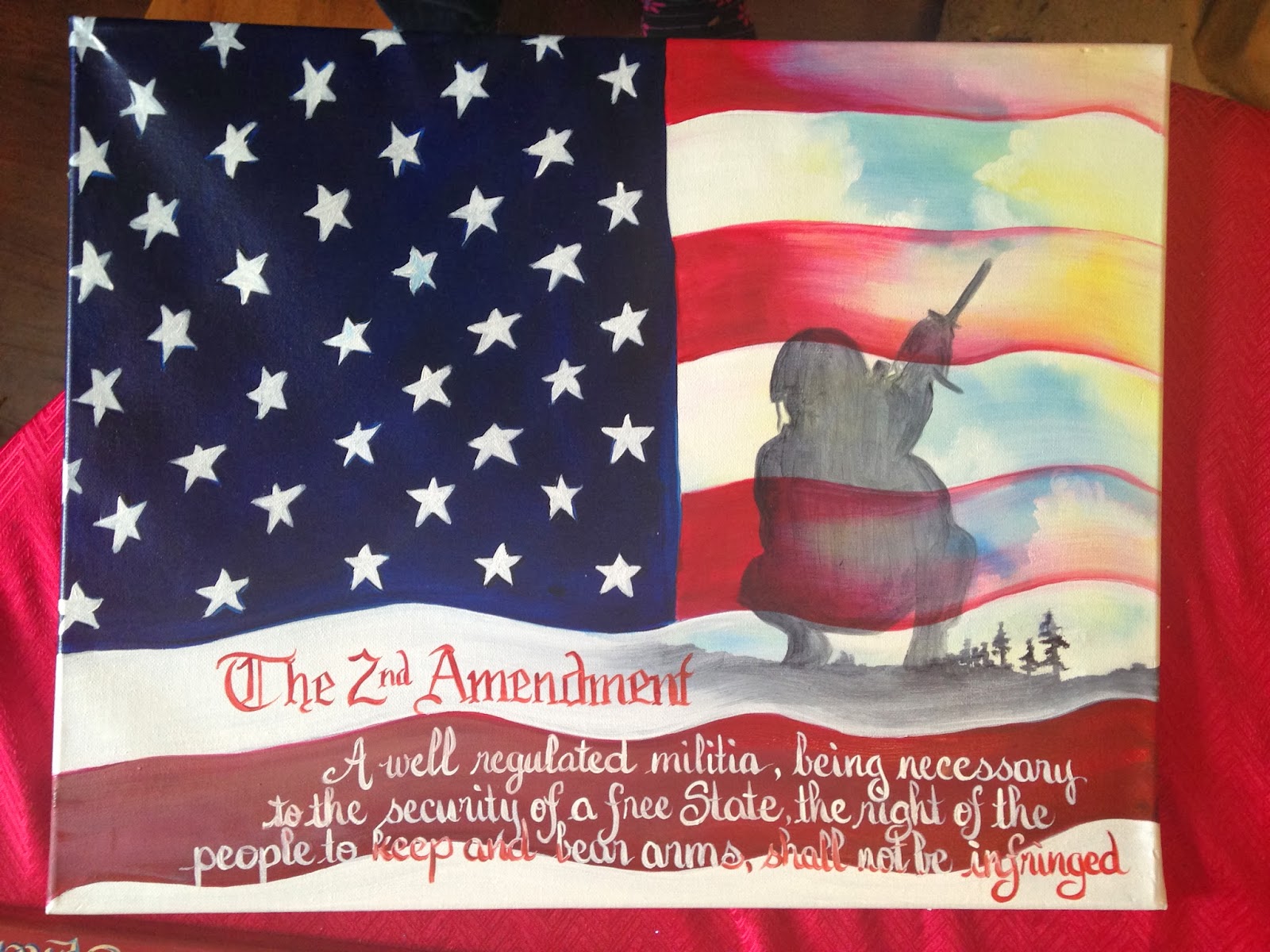 Art By Jacqueline: 2nd Ammendment