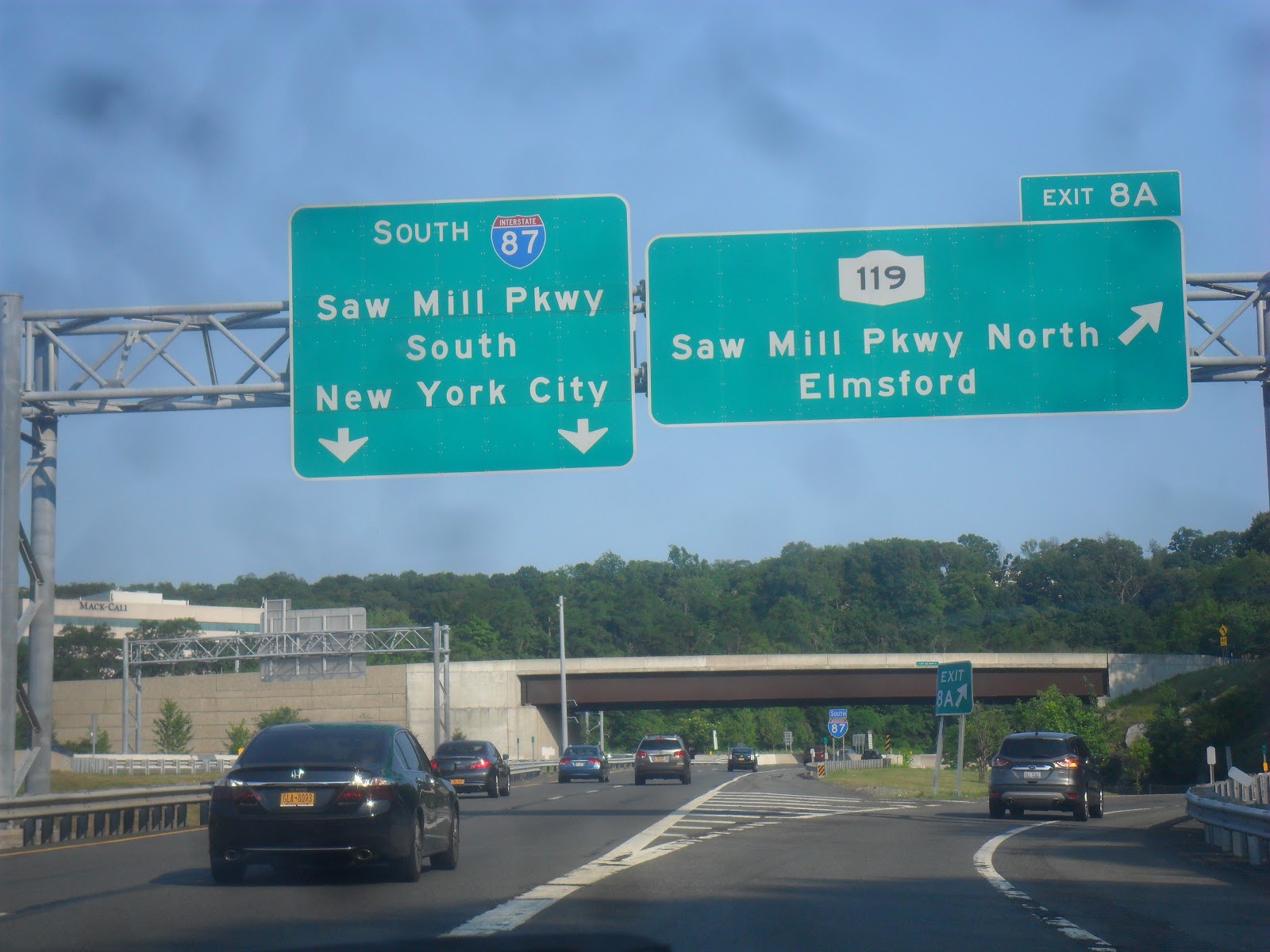 Luke's Signs I87/I287 & Saw Mill Pkwy. New York State