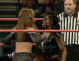 WWE / WWF Rebellion 1999 - Ivory and Jacqueline square off