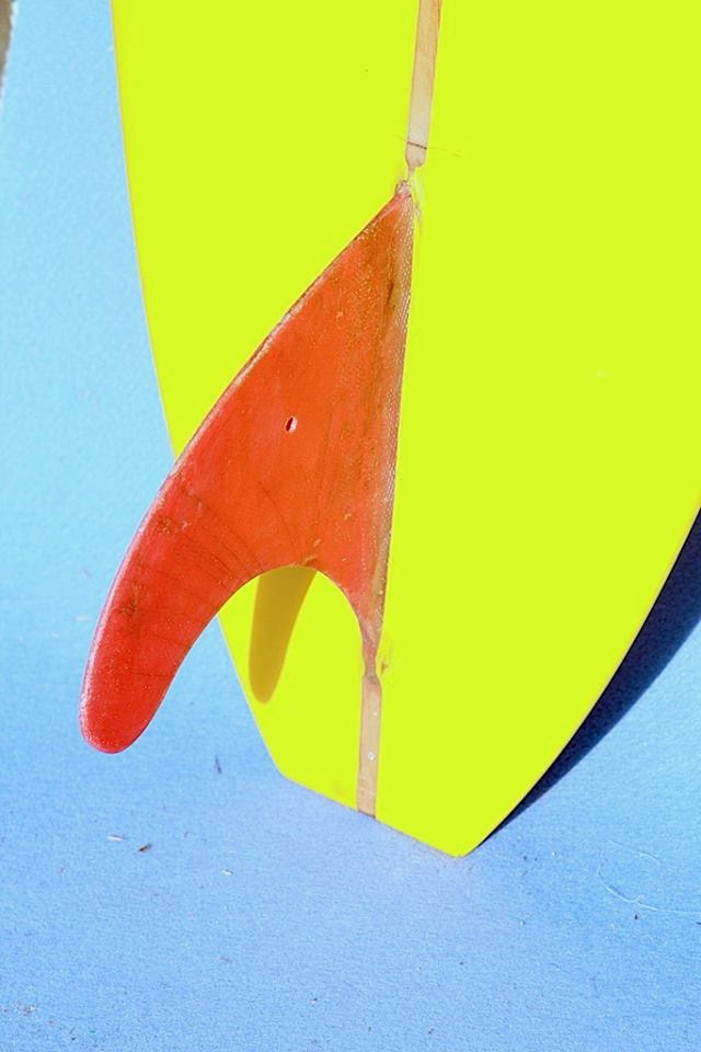 vintage surfboard collector UK Williams of St Ives longboard