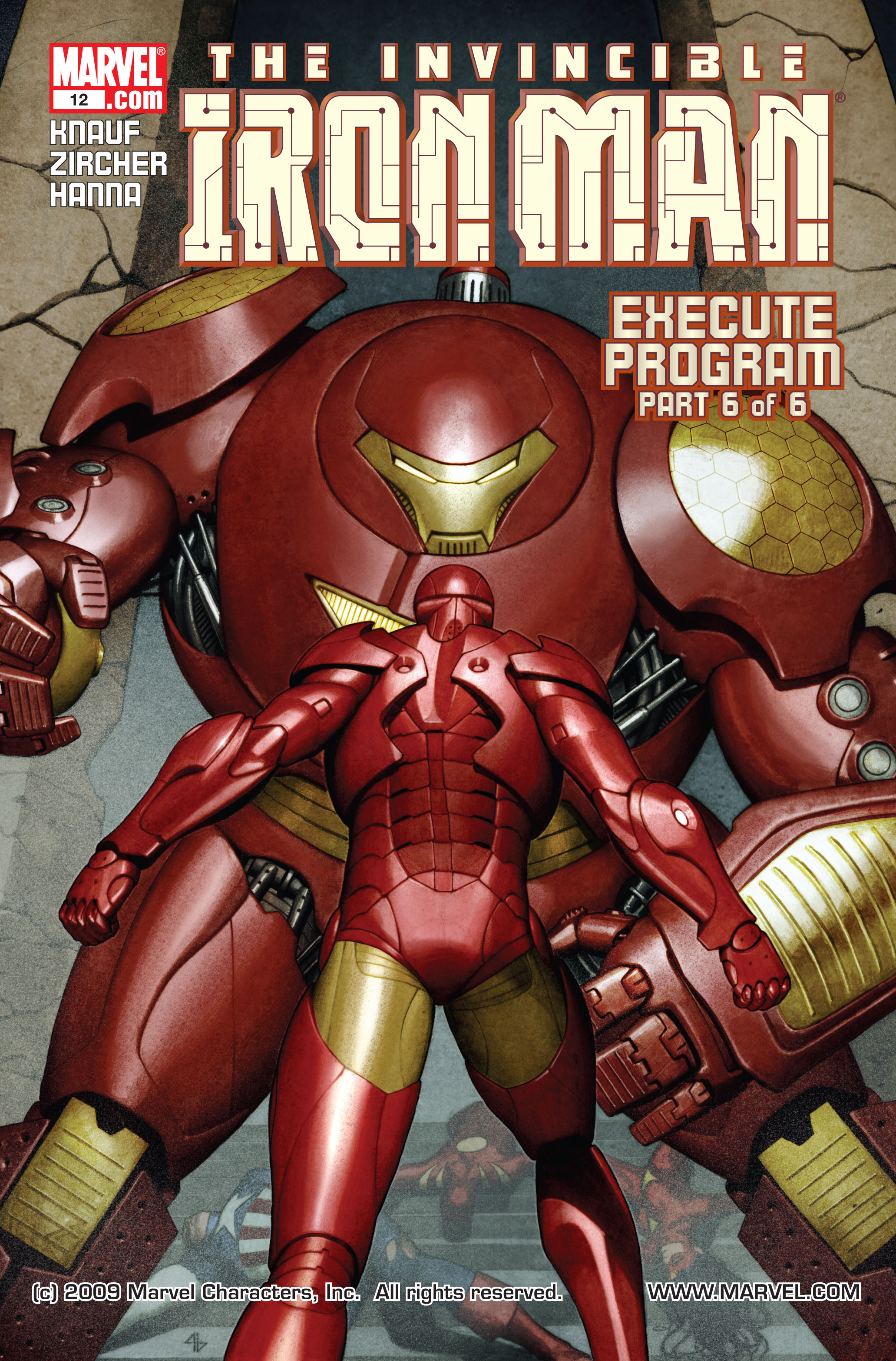 Read online Iron Man (2005) comic -  Issue #12 - 1