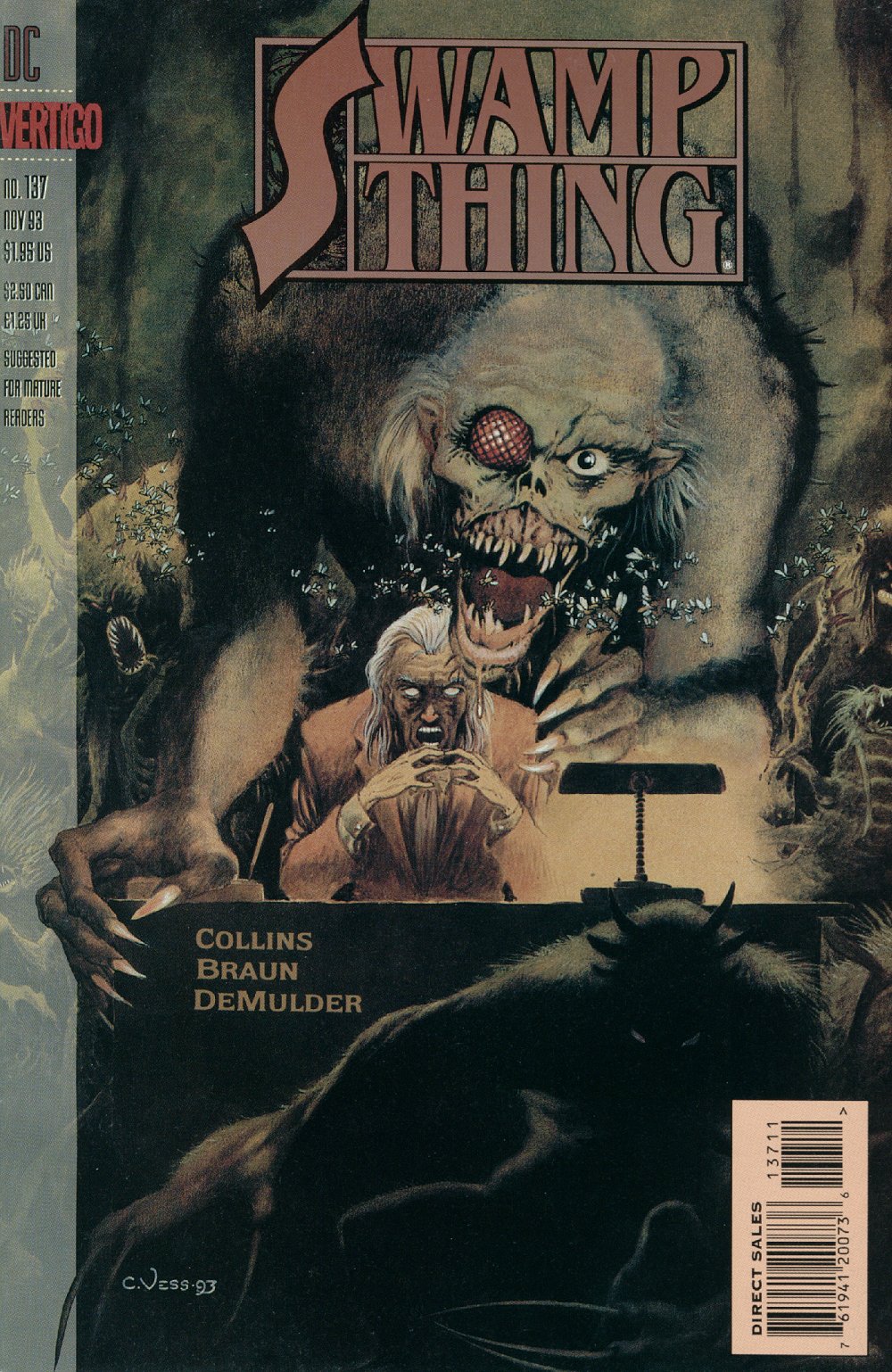 Read online Swamp Thing (1982) comic -  Issue #137 - 1