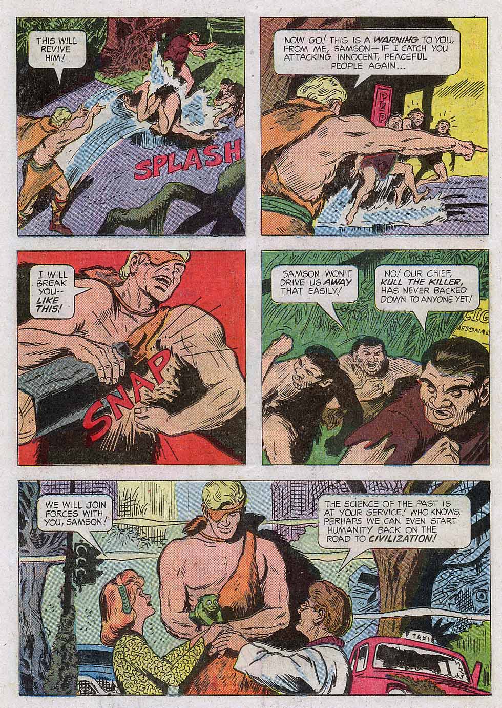 Read online Mighty Samson (1964) comic -  Issue #1 - 22