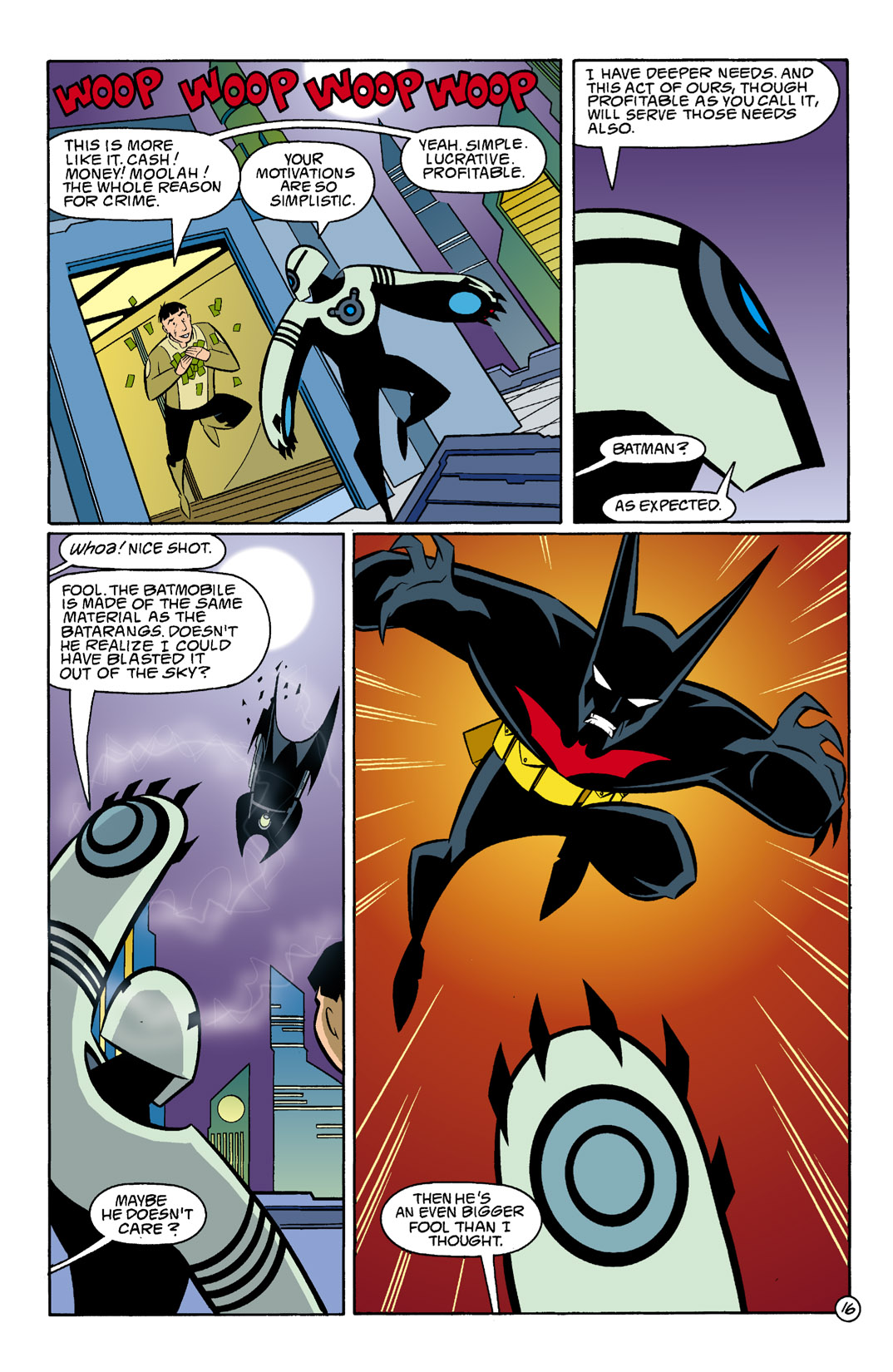 Read online Batman Beyond [II] comic -  Issue #5 - 17