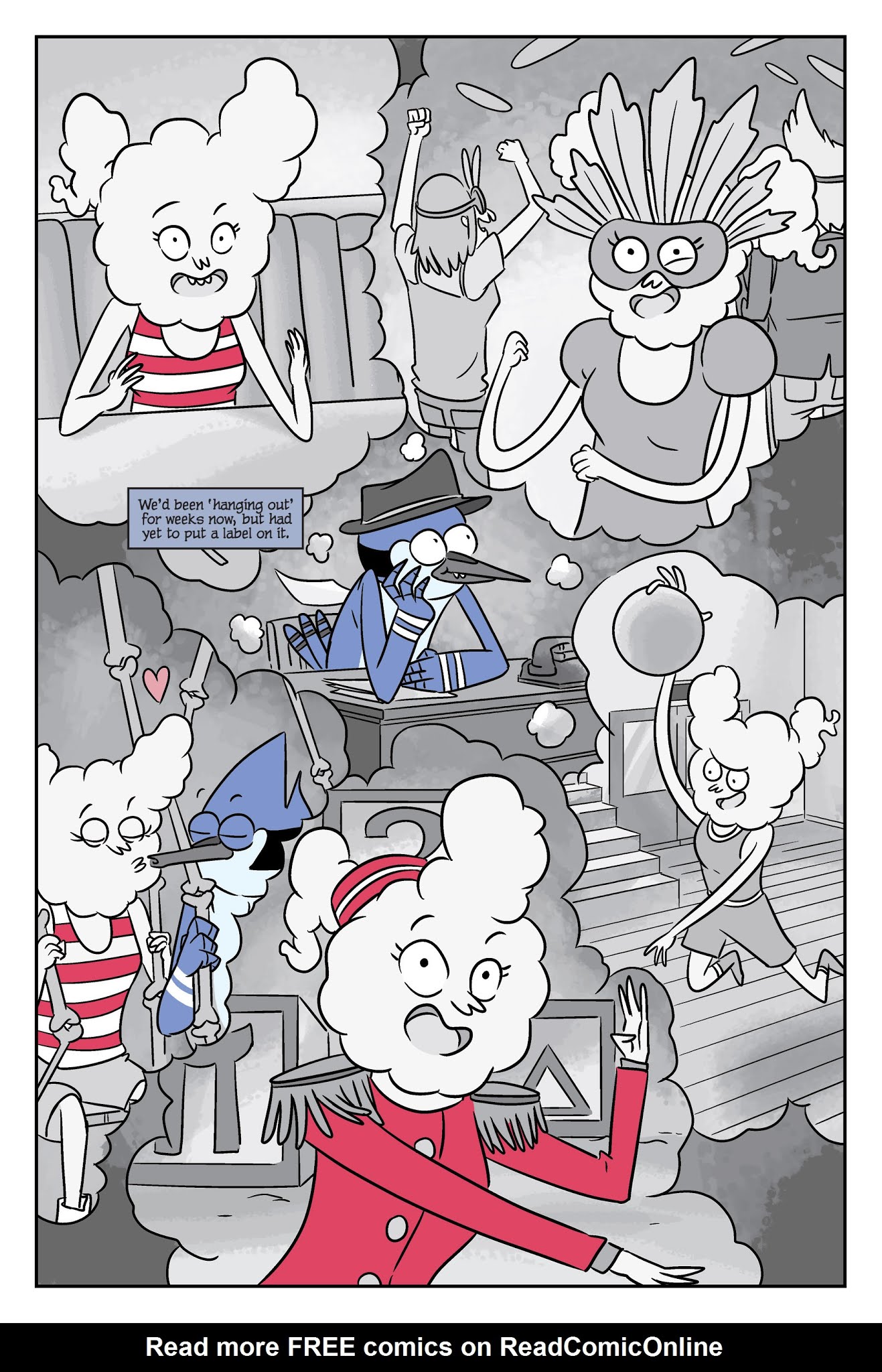 Read online Regular Show: Noir Means Noir, Buddy comic -  Issue # TPB (Part 1) - 34