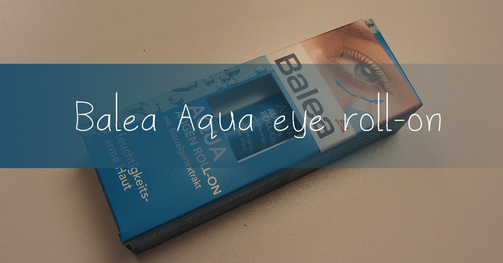 balea aqua szemkörnyékápoló