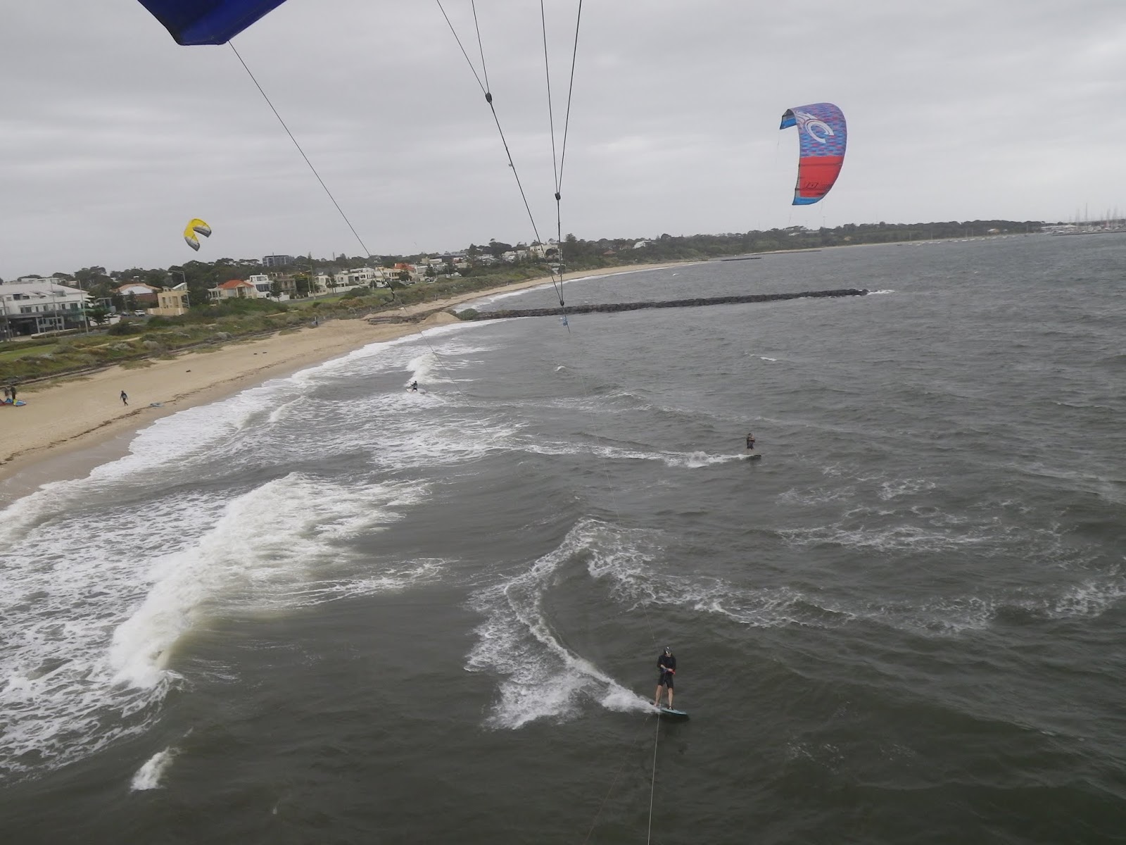 Peter's kitesurfing blog Nice wind at Hampton made for a good