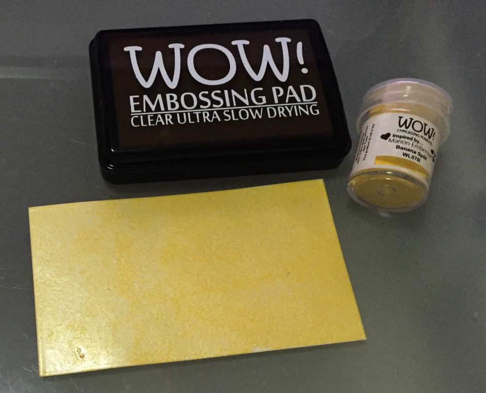 Double Embossing Tutorial a favorite technique