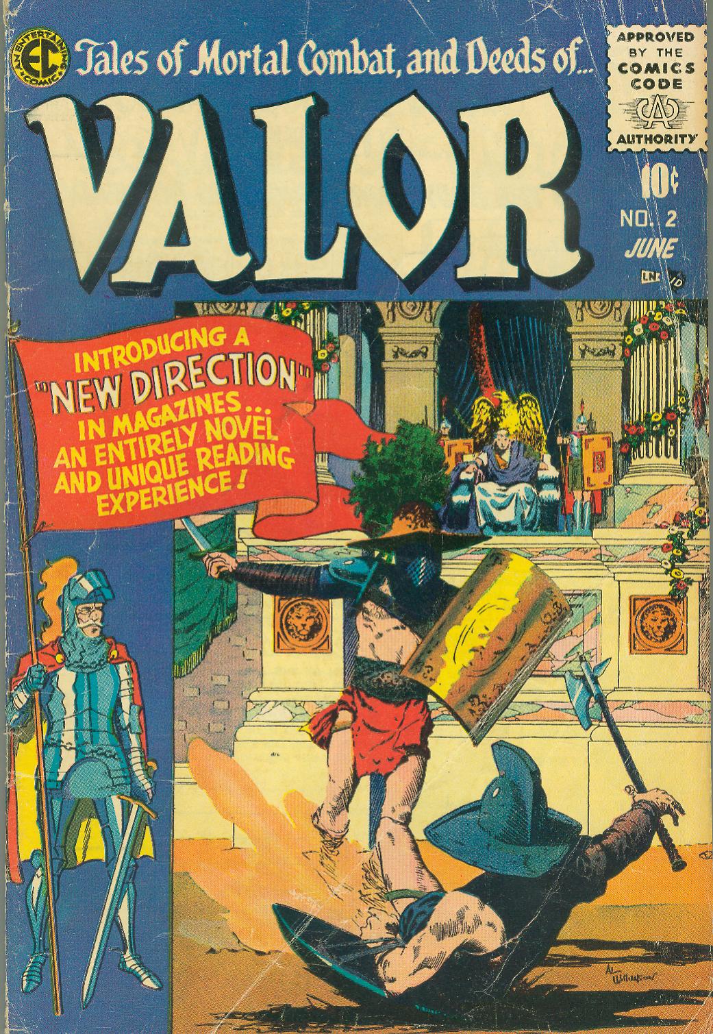 Read online Valor (1955) comic -  Issue #2 - 1