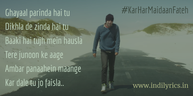 Kar Har Maidaan Fateh | Sanju | Sukhwinder Singh & Shreya Ghosal | full song Lyrics with English Translation and Real Meaning