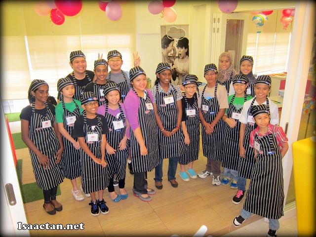 Happy smiley faces of the young chefs participating in Leggo's Junior Chef Challenge