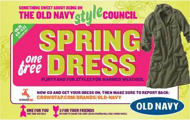 My FREE Old Navy Spring Dress Experience!
