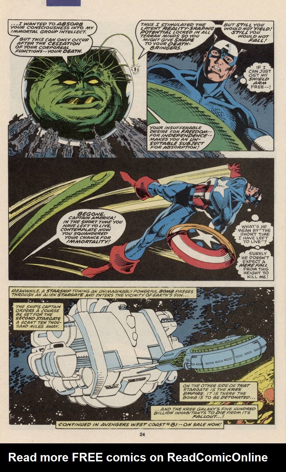 Read online Captain America (1968) comic -  Issue #400 - 24