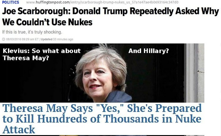 Trump: Why wouldn't we? Theresa May: I would!