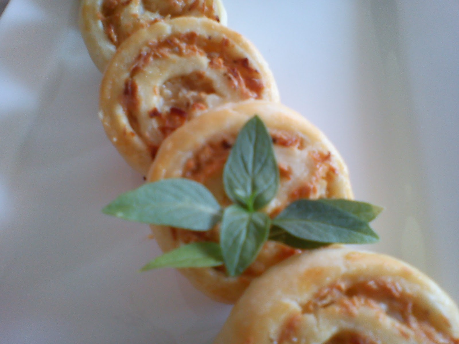Cheese and onion pinwheels Bake Tales