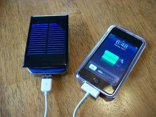 Hacks and Mods: iPhone Charger Powered Thru Solar Energy