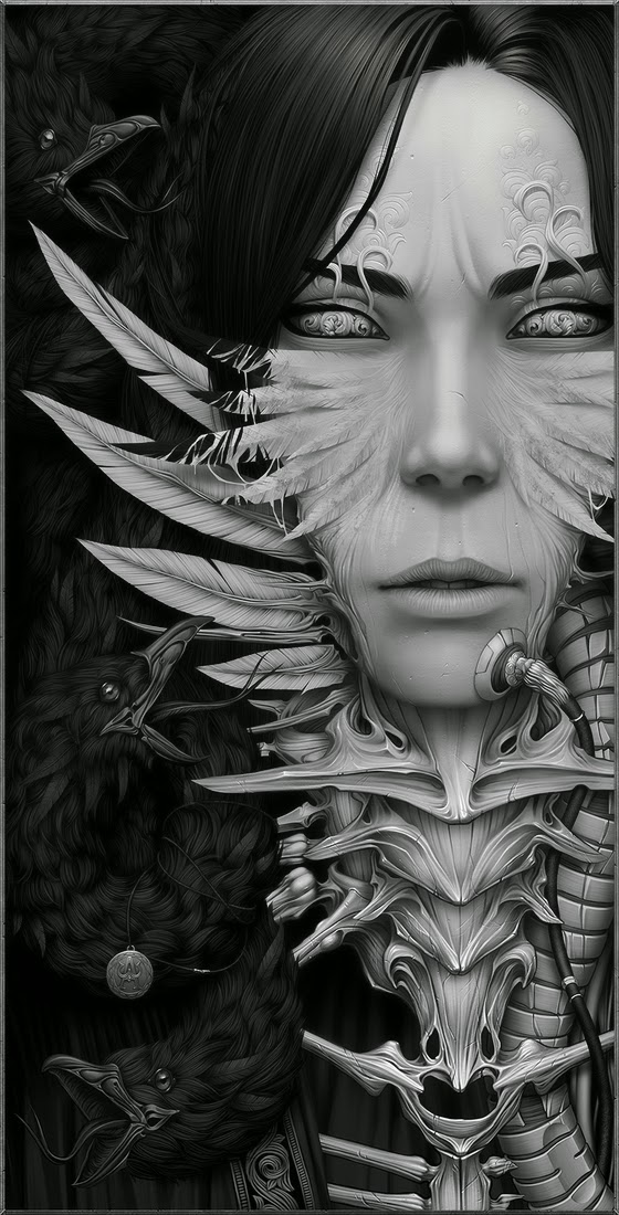 02-Medusa-Alexander-Fedosov-Digital-Art-deep-in-Mythology-and-Fantasy-www-designstack-co