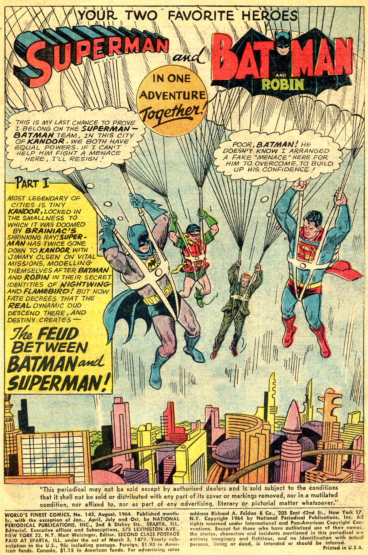Read online World's Finest Comics comic -  Issue #143 - 3