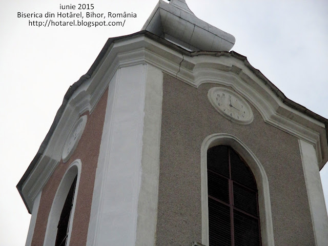 Biserica din Hotarel, Bihor, Romania iunie 2015 ; satul Hotarel comuna Lunca judetul Bihor Romania