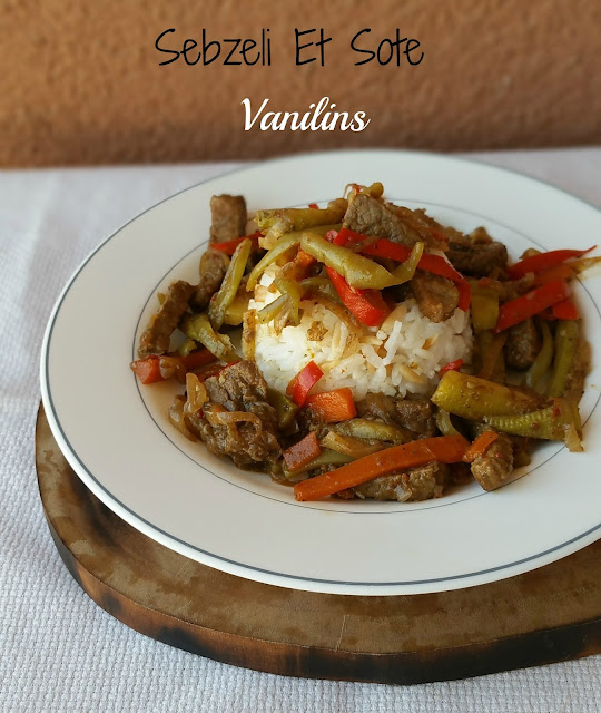 SEBZELİ ET SOTE Vanilins SEBZELİ ET SOTE Vanilins