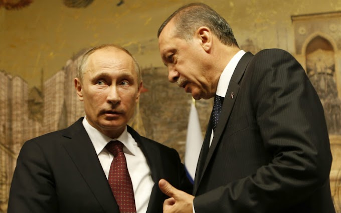 ERDOGAN E PUTIN PRETENDEM INICIAR UMA NOVA ORDEM MUNDIAL