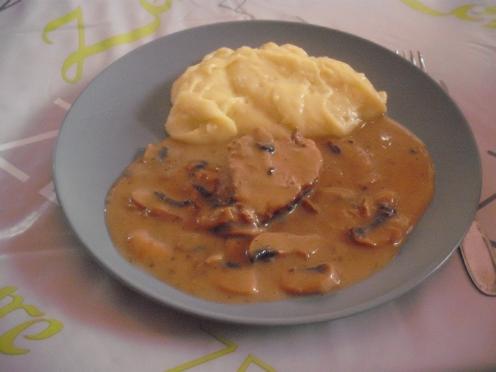 Les recettes de Mimi 44: Rôti de veau aux champignons