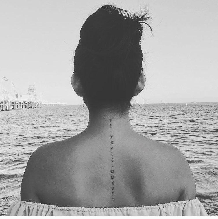 260+ Best Roman Numeral Tattoos (2019) Font Styles & Numbers Designs