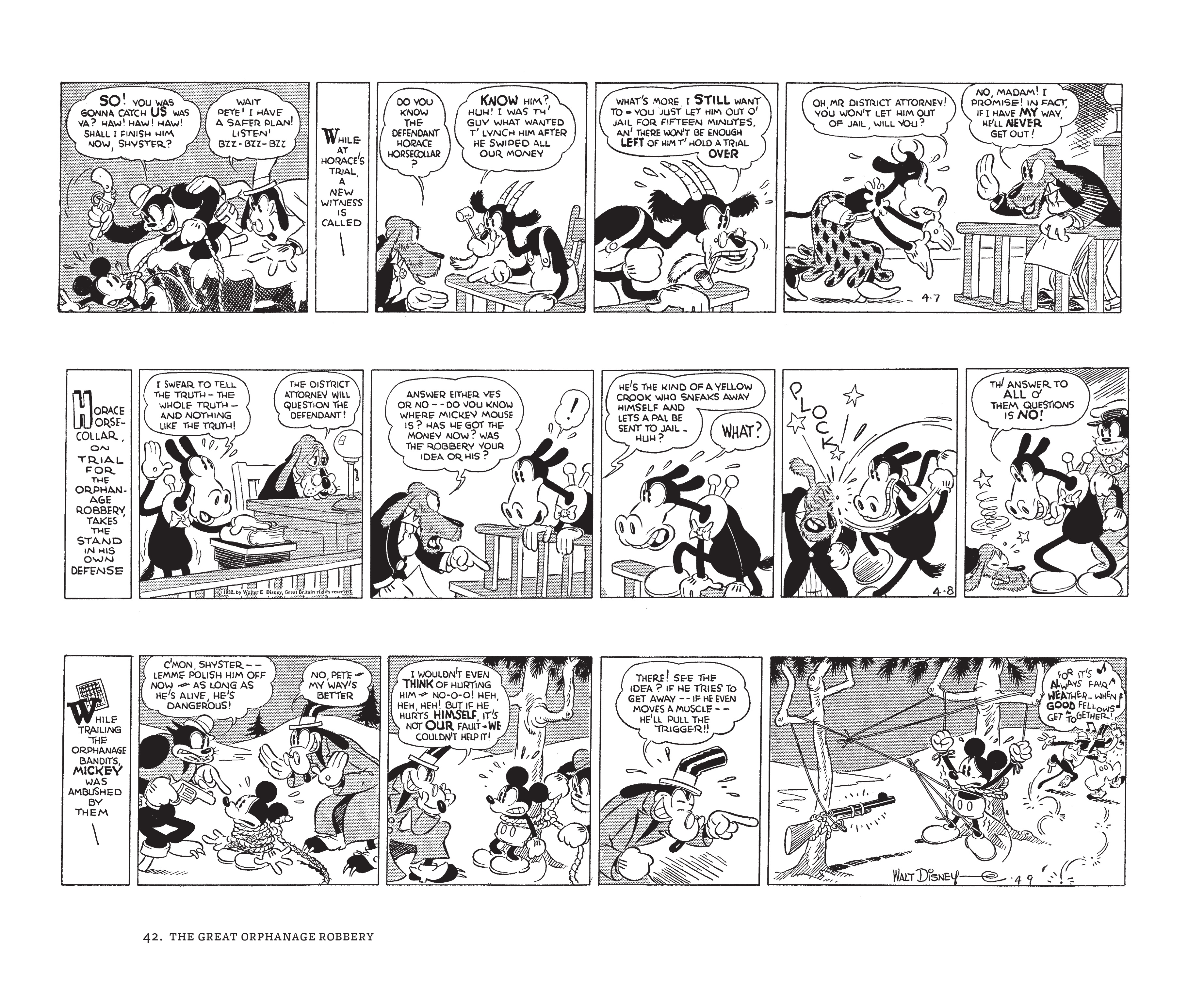 Read online Walt Disney's Mickey Mouse by Floyd Gottfredson comic -  Issue # TPB 2 (Part 1) - 42