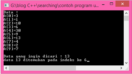 Melakukan Pencarian atau Searching pada Elemen Array ~ Belajar Bahasa ...