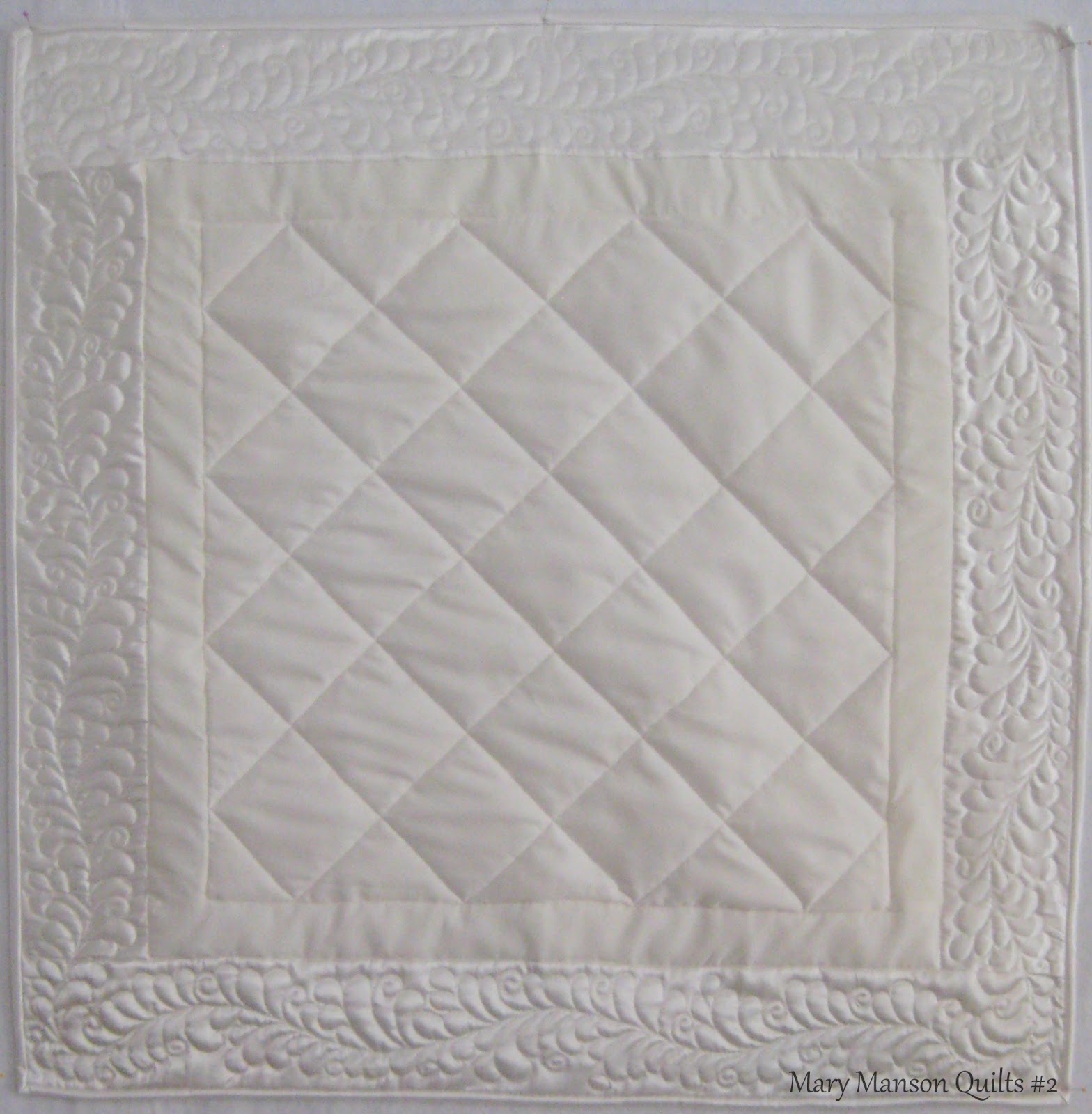 Mary Manson Quilts Wedding Dress Quilts for Lynne and Lori