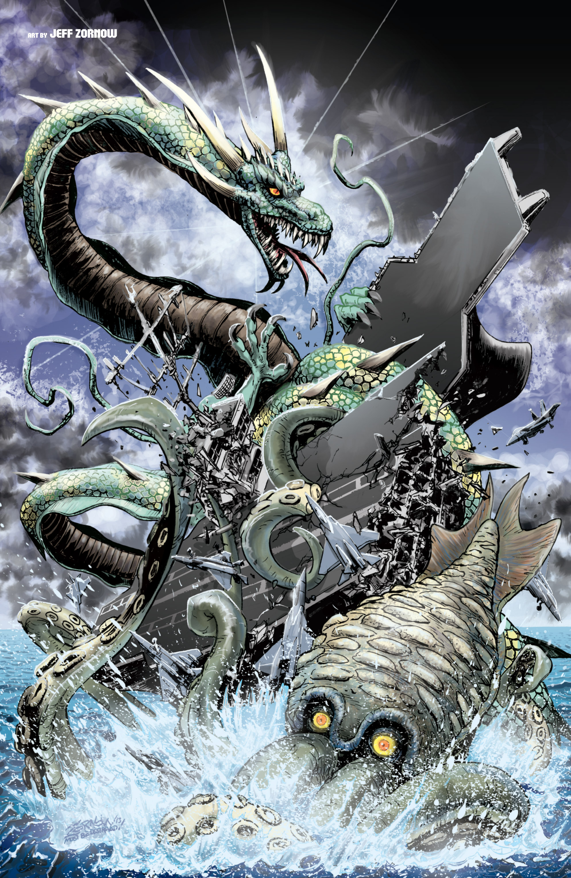 Read online Godzilla: Rulers of Earth comic -  Issue # _TPB 1 - 105
