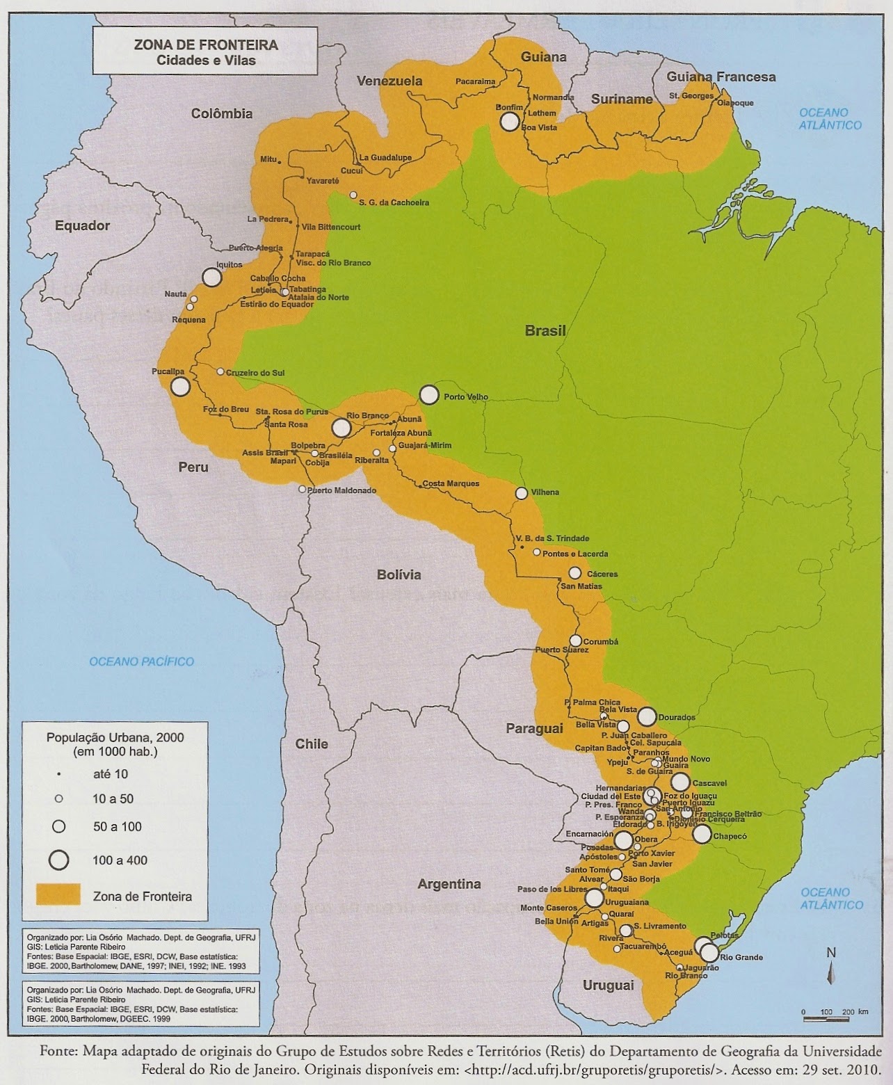 Границы Бразилии. Морские границы Бразилии. Граница Бразилии и Перу на карте.
