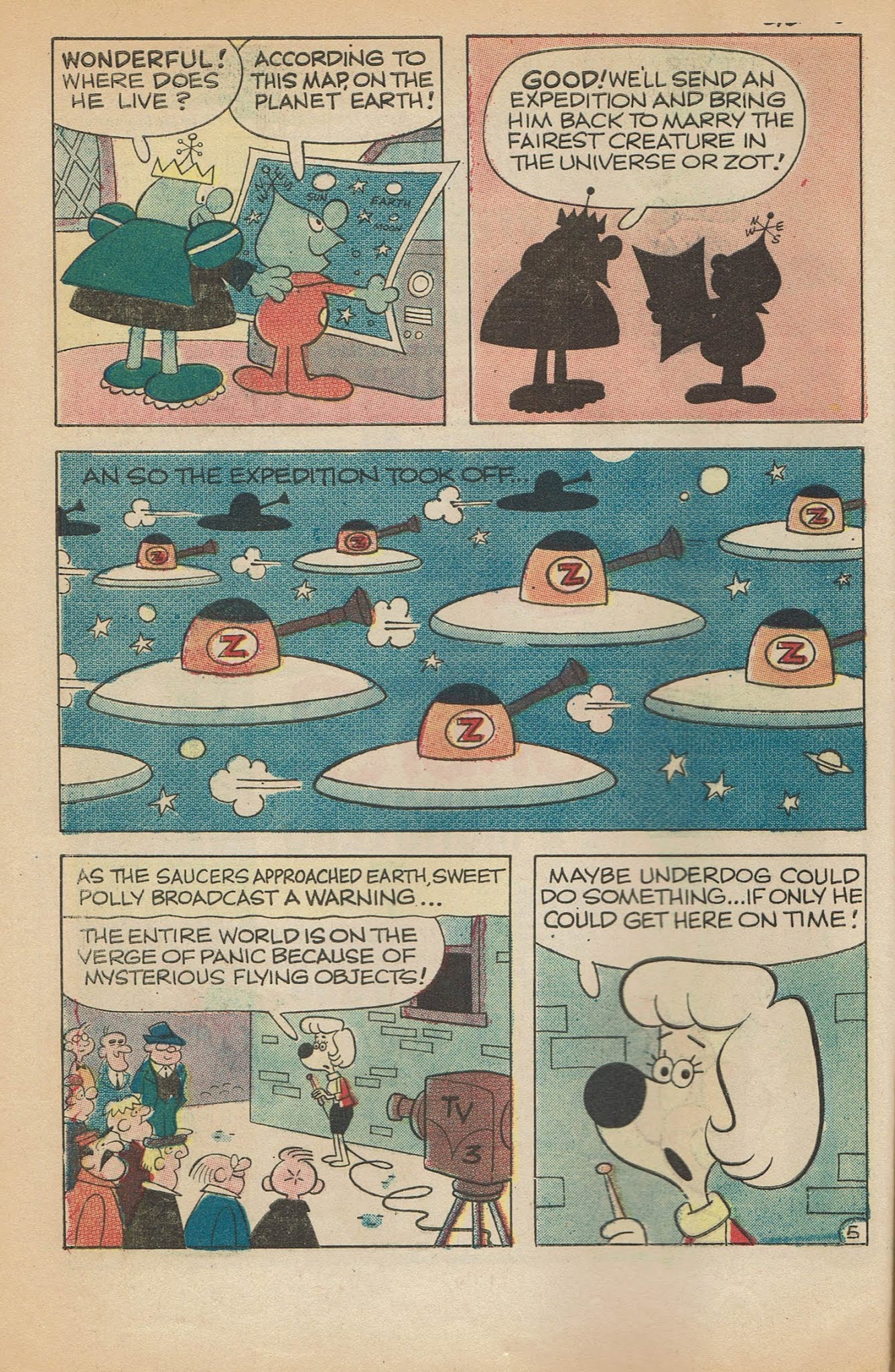 Read online Underdog (1970) comic -  Issue #1 - 8