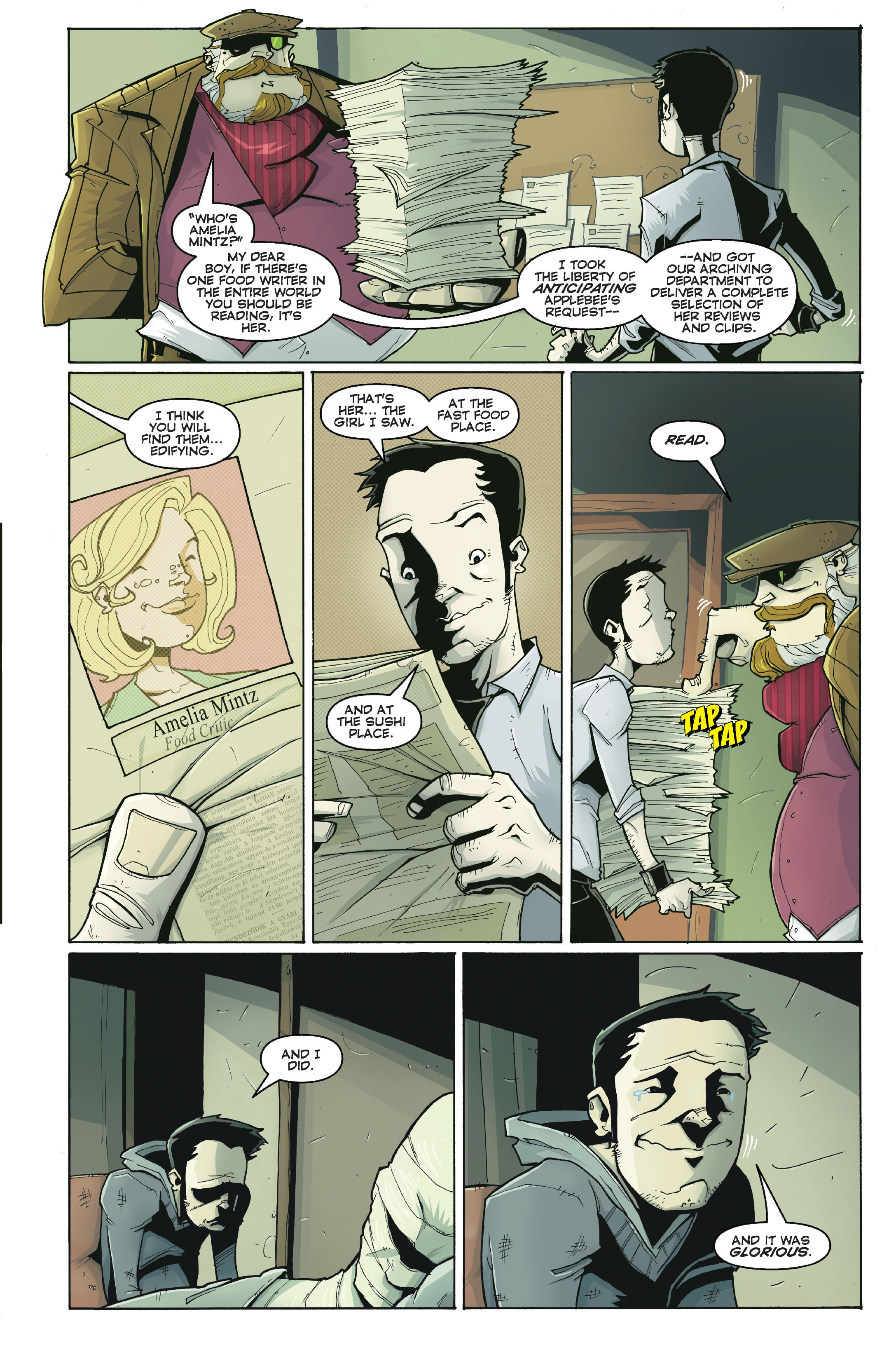 Read online Chew comic -  Issue #3 - 11