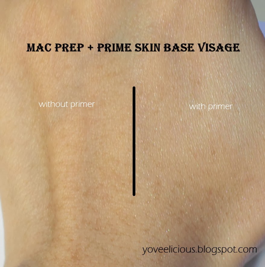 Mac prep and prime skin base visage how to apply Yoveelicious Mac Prep Prime Skin Base Visage Review Pictures