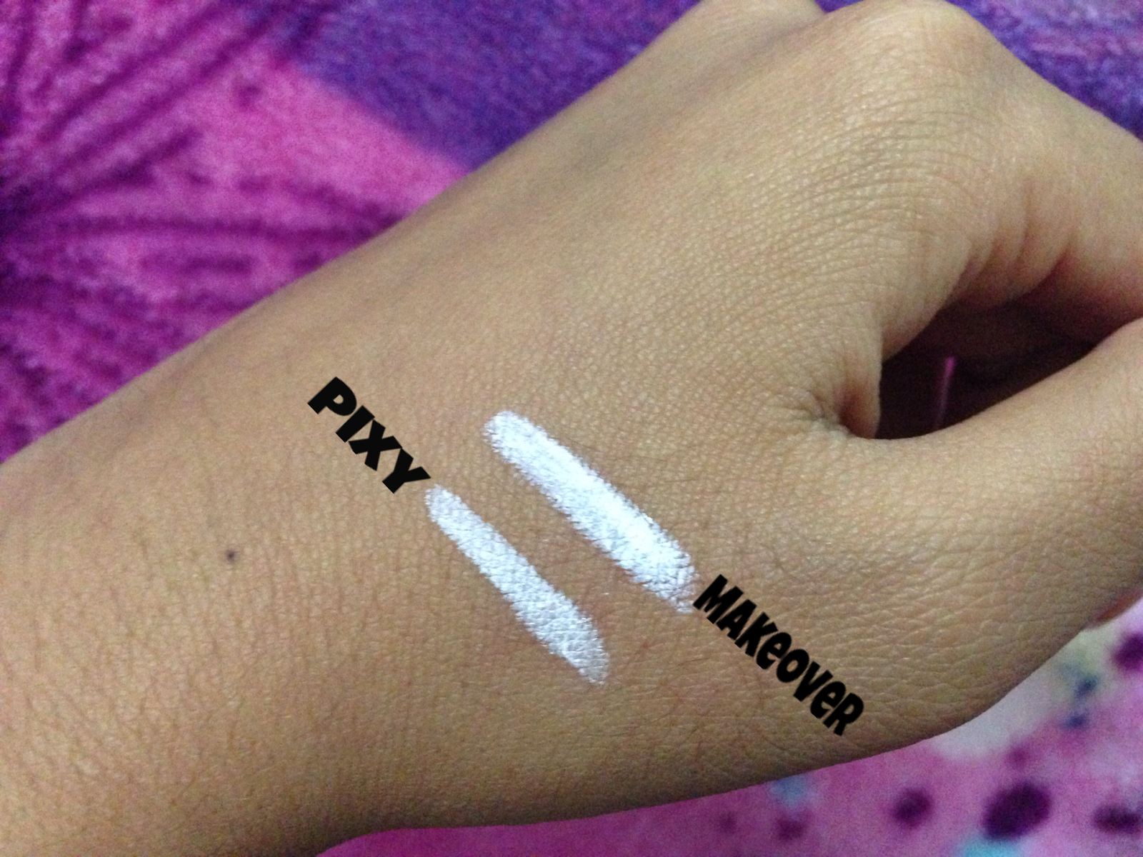 BEAUTY by LALA REVIEW [ PIXY LINE & SHADOW WHITE ] dan [ EYE LINER