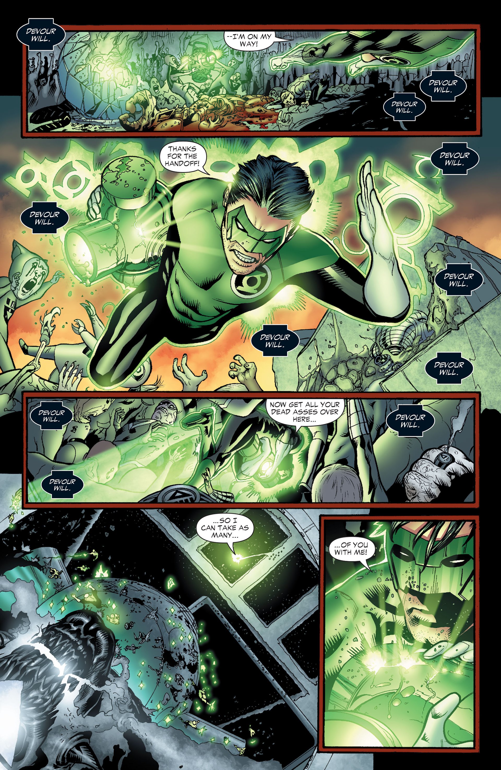 Read online Green Lantern Corps (2006) comic -  Issue #42 - 21