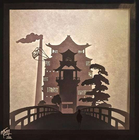 PAPERMAU Paper Lightbox Project With Tutorial And Templates by Otaku