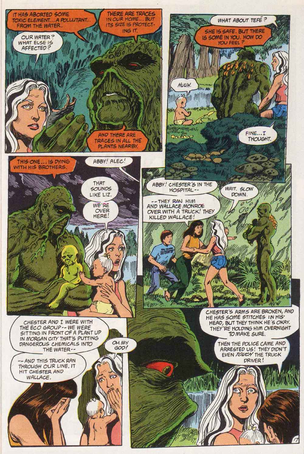 Read online Swamp Thing (1982) comic -  Issue #95 - 18