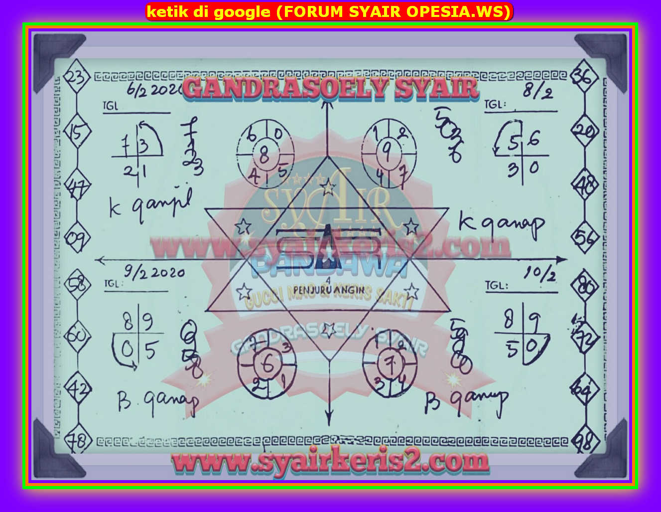 1 New Message Kode Syair Singapore 9 Februari 2020 Forum Syair Togel Hongkong Singapura Sydney