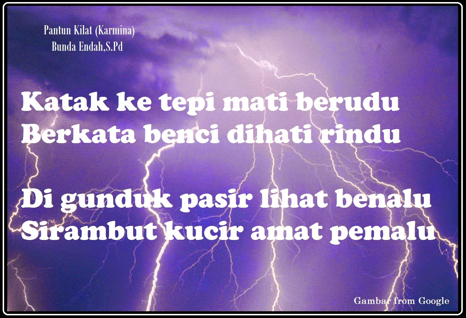Contoh Pantun Soalan - Ndang Kerjo Contoh Pantun Soalan - Ndang Kerjo