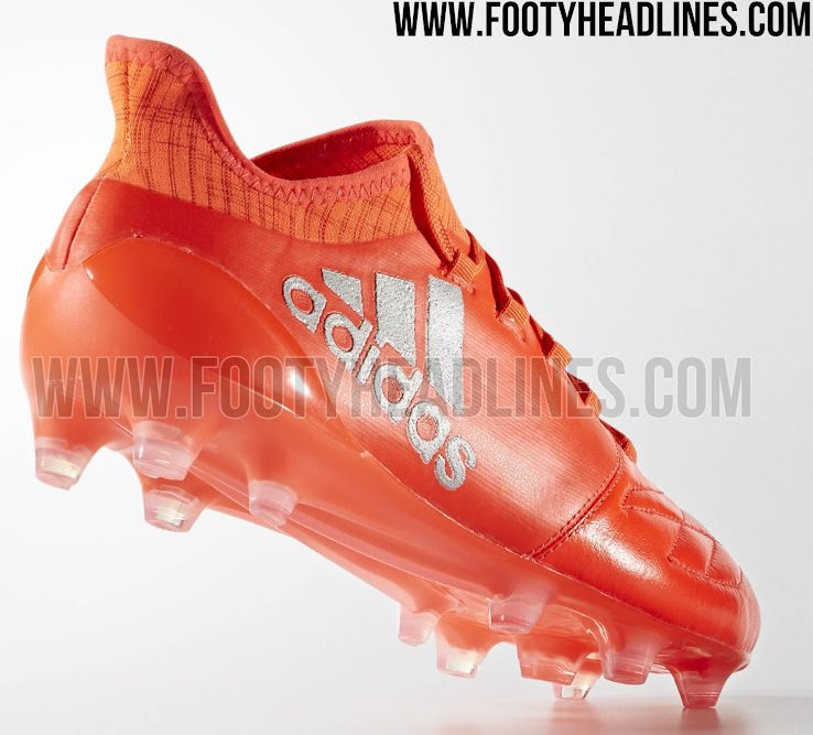 Red Next-Gen Adidas X 2016-2017 K-Leather Boots Footy Headlines