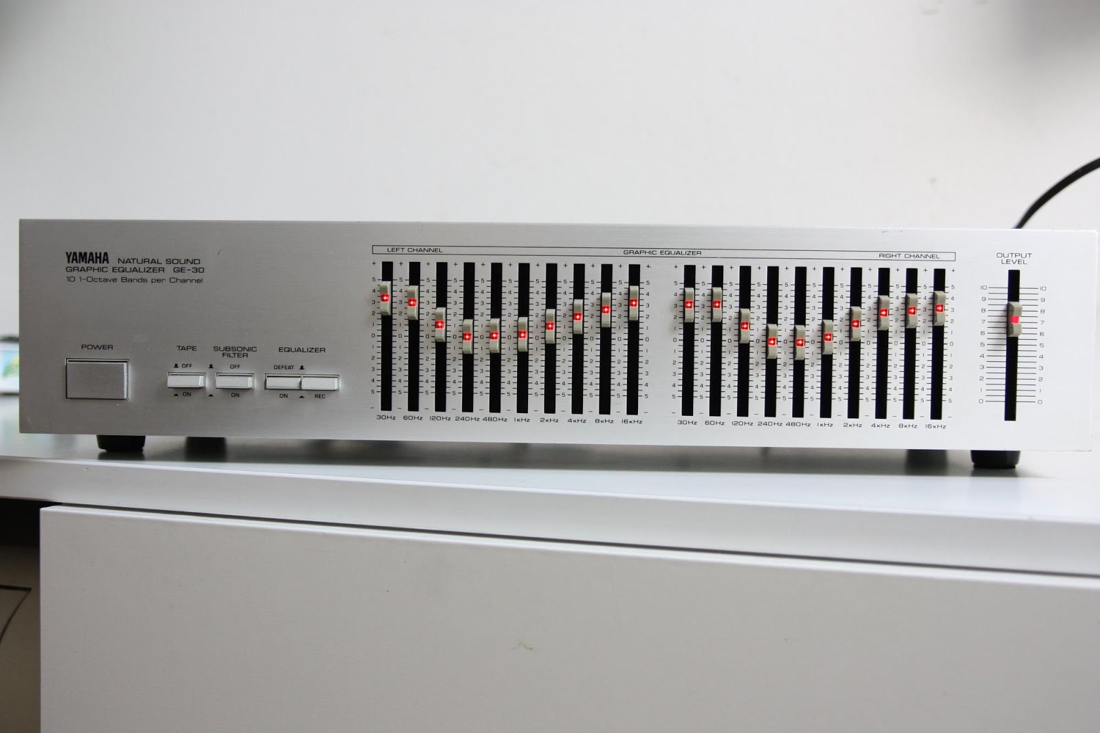 Yamaha GE30 Graphic Equalizer AudioBaza